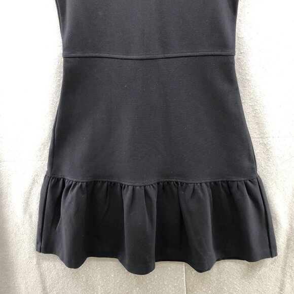 Juicy Couture Mini Dress XS Black Short Sleeve Fit Flare Formal Cocktail - Picture 5 of 11